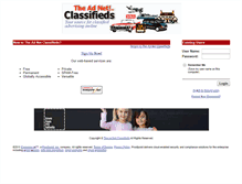 Tablet Screenshot of freemail.theadnet.com